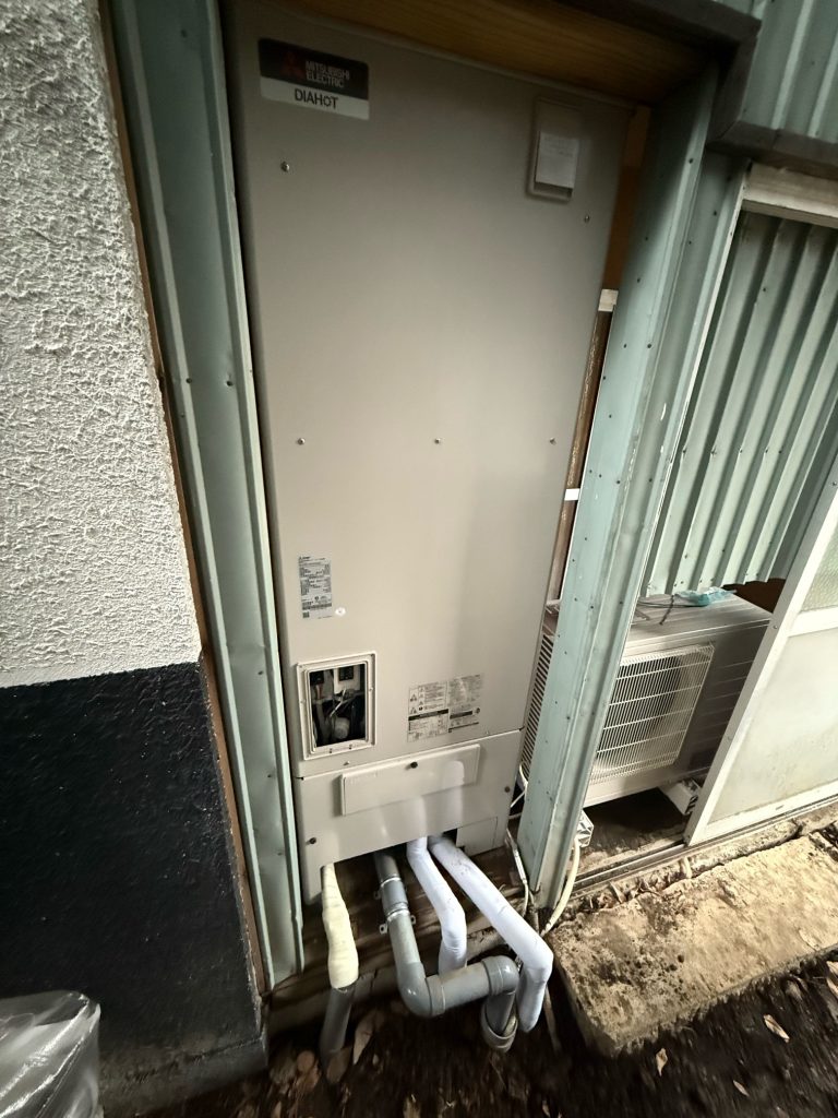沼田市　エコキュート工事〈三菱　エコキュート・寒冷地向けSシリーズ370ℓ　SRT-SK376UD〉